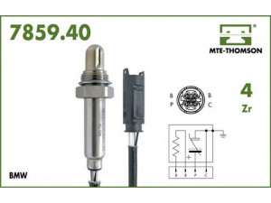 MTE-THOMSON 7859.40.102 lambda jutiklis 
 Elektros įranga -> Jutikliai
11 78 1 433 940, 11 78 7 513 963