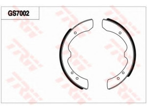TRW GS7002 stabdžių trinkelių komplektas, stovėjimo stabdis
41030-36700