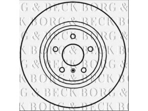 BORG & BECK BBD5225 stabdžių diskas 
 Dviratė transporto priemonės -> Stabdžių sistema -> Stabdžių diskai / priedai
40206CD005