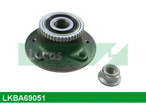 LUCAS ENGINE DRIVE LKBA69051 rato guolio komplektas 
 Ašies montavimas/vairavimo mechanizmas/ratai -> Rato stebulė/montavimas -> Rato guolis
77 01 208 075