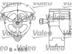 VALEO 436591 kintamosios srovės generatorius 
 Elektros įranga -> Kint. sr. generatorius/dalys -> Kintamosios srovės generatorius
01178511, 1178511, 51261019192