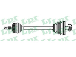 LPR DS52400 kardaninis velenas 
 Ratų pavara -> Kardaninis velenas
8200052420, 8200052420