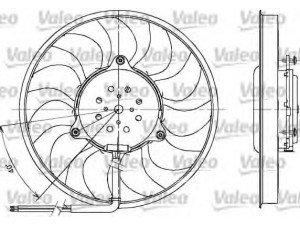 VALEO 698612 ventiliatorius, radiatoriaus 
 Aušinimo sistema -> Oro aušinimas
8E0959455C, 8E0959455M
