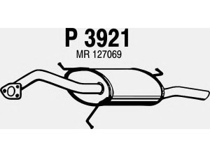 FENNO P3921 galinis duslintuvas 
 Išmetimo sistema -> Duslintuvas
MR127069