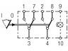 HELLA 6FH 004 570-571 jungiklis
5241 487, 28683512, 55103640