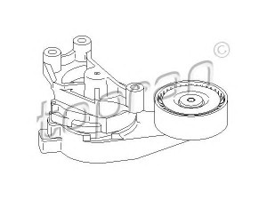 TOPRAN 113 207 diržo įtempiklis, V formos rumbuotas diržas 
 Diržinė pavara -> V formos rumbuotas diržas/komplektas -> Dirželio įtempiklis (įtempimo blokas)
06F 903 315, 06F 903 315, 06F 903 315