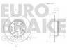 EUROBRAKE 58152047137 stabdžių diskas 
 Dviratė transporto priemonės -> Stabdžių sistema -> Stabdžių diskai / priedai
1K0615601AA, 5C0615601
