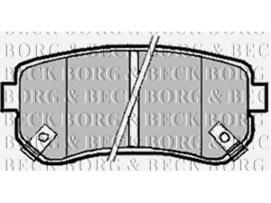 BORG & BECK BBP1924 stabdžių trinkelių rinkinys, diskinis stabdys 
 Techninės priežiūros dalys -> Papildomas remontas
583021GA00, 583021GA00