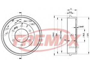 FREMAX BD-8312 stabdžių būgnas 
 Stabdžių sistema -> Būgninis stabdys -> Stabdžių būgnas
8.942268291, 94226829