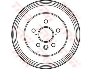 TRW DB4110 stabdžių būgnas 
 Stabdžių sistema -> Būgninis stabdys -> Stabdžių būgnas
4243103010, 4243132030