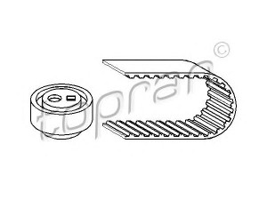 TOPRAN 720 143 paskirstymo diržo komplektas 
 Techninės priežiūros dalys -> Papildomas remontas
0831 06, 0831 17, 0831 R1, 0831 06