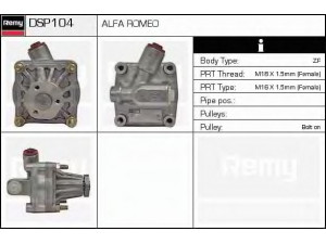 DELCO REMY DSP104 hidraulinis siurblys, vairo sistema 
 Vairavimas -> Vairo pavara/siurblys