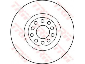 TRW DF4209 stabdžių diskas