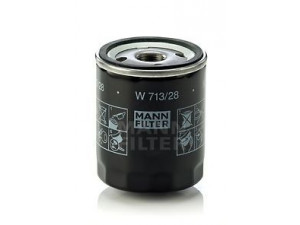 MANN-FILTER W 713/28 alyvos filtras 
 Filtrai -> Alyvos filtras
5007 165, 5020 120, LPW100180, 86 71 000 496