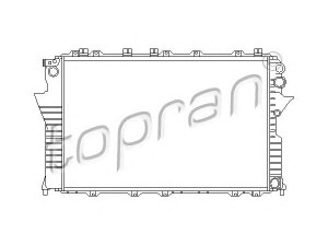 TOPRAN 112 219 radiatorius, variklio aušinimas 
 Aušinimo sistema -> Radiatorius/alyvos aušintuvas -> Radiatorius/dalys
4A0 121 251D