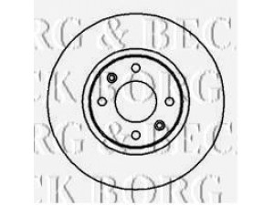 BORG & BECK BBD5100 stabdžių diskas 
 Dviratė transporto priemonės -> Stabdžių sistema -> Stabdžių diskai / priedai
1606400380, 4246L8, 4246N0, 4246R7