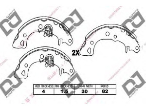 DJ PARTS BS1120 stabdžių trinkelių komplektas 
 Techninės priežiūros dalys -> Papildomas remontas
4241E8, 4241J6, 4241J9, 95619515