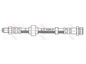 TRW PHB451 stabdžių žarnelė 
 Stabdžių sistema -> Stabdžių žarnelės
95632790
