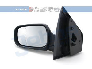 JOHNS 60 09 37-25 išorinis veidrodėlis 
 Kėbulas -> Keleivių kabina -> Veidrodėlis
7701 061 192