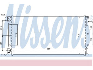 NISSENS 61899 radiatorius, variklio aušinimas 
 Aušinimo sistema -> Radiatorius/alyvos aušintuvas -> Radiatorius/dalys
46546944, 46778157, 51708727, 46546944