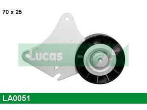 LUCAS ENGINE DRIVE LA0051 kreipiantysis skriemulys, V formos rumbuotas diržas 
 Diržinė pavara -> V formos rumbuotas diržas/komplektas -> Laisvasis/kreipiamasis skriemulys
5751.37, 575137, 9623401680