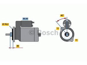 BOSCH 0 986 010 920 starteris 
 Elektros įranga -> Starterio sistema -> Starteris
068 911 023 A, 068 911 023 AX, 068 911 023 E