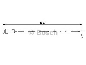 BOSCH 1 987 474 974 įspėjimo kontaktas, stabdžių trinkelių susidėvėjimas 
 Stabdžių sistema -> Susidėvėjimo indikatorius, stabdžių trinkelės
6238399, 90538302