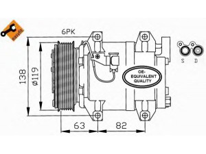 NRF 32211 kompresorius, oro kondicionierius 
 Oro kondicionavimas -> Kompresorius/dalys
30665339, 30742206, 30761388, 30780326