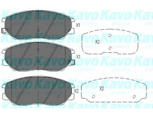 KAVO PARTS KBP-7505 stabdžių trinkelių rinkinys, diskinis stabdys 
 Techninės priežiūros dalys -> Papildomas remontas
4813A21100