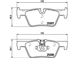 HELLA 8DB 355 019-971 stabdžių trinkelių rinkinys, diskinis stabdys 
 Techninės priežiūros dalys -> Papildomas remontas
34206799809, 34206873094, 34216850569