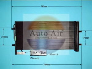 AUTO AIR GLOUCESTER 16-9971 kondensatorius, oro kondicionierius 
 Oro kondicionavimas -> Kondensatorius
8U0260401B