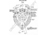 PRESTOLITE ELECTRIC A0014452AB kintamosios srovės generatorius