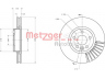 METZGER 6110073 stabdžių diskas 
 Stabdžių sistema -> Diskinis stabdys -> Stabdžių diskas
1379965, 1384689, 1405510, 1420600