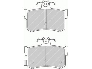 FERODO FSL917 stabdžių trinkelių rinkinys, diskinis stabdys 
 Techninės priežiūros dalys -> Papildomas remontas
GBP90323, SFP10012, GBP90323AF