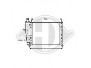 DIEDERICHS 8109203 radiatorius, variklio aušinimas 
 Aušinimo sistema -> Radiatorius/alyvos aušintuvas -> Radiatorius/dalys
7776508