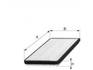 UNIFLUX FILTERS XC198 filtras, salono oras 
 Techninės priežiūros dalys -> Techninės priežiūros intervalai
1115 568, 1119 613, 1X4H-16N619