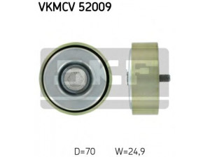 SKF VKMCV 52009 kreipiantysis skriemulys, V formos rumbuotas diržas 
 Diržinė pavara -> V formos rumbuotas diržas/komplektas -> Laisvasis/kreipiamasis skriemulys
500346226, 504106751