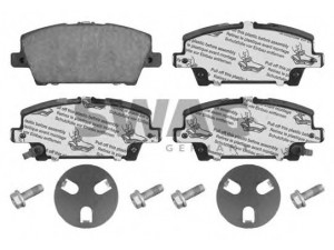 SWAG 85 91 6802 stabdžių trinkelių rinkinys, diskinis stabdys 
 Techninės priežiūros dalys -> Papildomas remontas
45022-SMG-E00, 45022-SMG-E01, 45022-SMG-E50