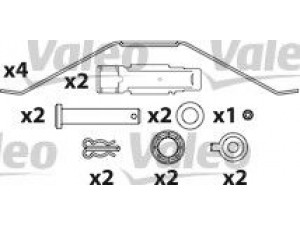 VALEO 541719 stabdžių trinkelių rinkinys, diskinis stabdys
509290060, 509290070, 509290080