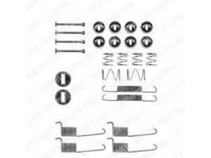 DELPHI LY1196 priedų komplektas, stabdžių trinkelės 
 Stabdžių sistema -> Būgninis stabdys -> Dalys/priedai