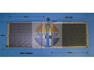 AUTO AIR GLOUCESTER 16-9951 kondensatorius, oro kondicionierius 
 Oro kondicionavimas -> Kondensatorius