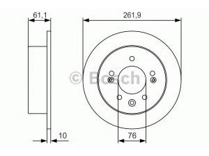 BOSCH 0 986 479 R09 stabdžių diskas 
 Stabdžių sistema -> Diskinis stabdys -> Stabdžių diskas
58411 2H300, 58411 3S000