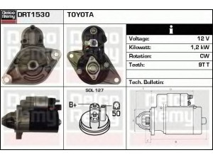 DELCO REMY DRT1530 starteris 
 Elektros įranga -> Starterio sistema -> Starteris