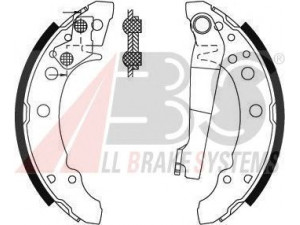 A.B.S. 8772 stabdžių trinkelių komplektas 
 Techninės priežiūros dalys -> Papildomas remontas
6E0609526, 6E0609527, 6E0609528