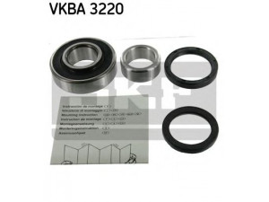 SKF VKBA 3220 rato guolio komplektas 
 Ašies montavimas/vairavimo mechanizmas/ratai -> Rato stebulė/montavimas -> Rato guolis
09269-35010