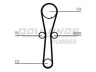 ROULUNDS RUBBER RR1158 paskirstymo diržas 
 Techninės priežiūros dalys -> Papildomas remontas
GTB2003, 14400P5TG00, GTB2003, LHN10029