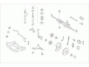 ZF Parts MERCE-E-KLA-FZ006 vairavimo mechanizmas; rato pakaba 
 Ašies montavimas/vairavimo mechanizmas/ratai -> Prekių paieška pagal schemą