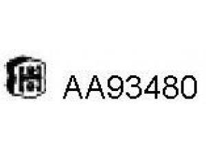 VENEPORTE AA93480 guminė juosta, išmetimo sistema
18215SMGE41