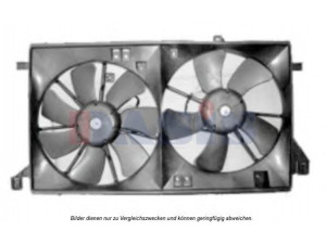 AKS DASIS 118035N ventiliatorius, radiatoriaus 
 Aušinimo sistema -> Oro aušinimas
Z66815025