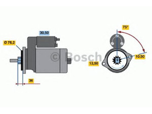 BOSCH 0 986 010 530 starteris 
 Elektros įranga -> Starterio sistema -> Starteris
111 911 023, 111 911 023 BT, 111 911 023 C